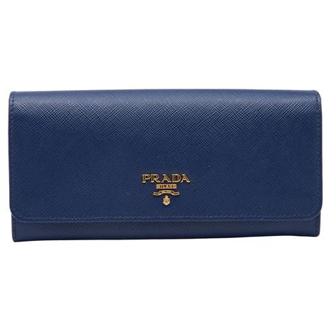 light blue prada wallet|prada saffiano wallet blue.